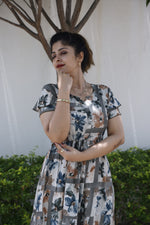 MANGAI Stylish Arrivals Rayon Gathering Frock Model Night Gown's | Adjustable Rope | Front and Back Frock Style | Double Layer Sleeve | Trending Collection's for Stylish Women's (GFK)