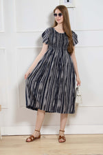 New Stylish Alpine Smocking Maxi Frock Model Nightgown for trendy Women's & Teenage Girl's (ASM)