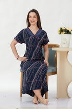 New Alpine Embroidery Nighties | Zip Less Model | Soft Alpine | Comfort Nighties for Stylish Women (CPL)