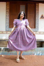 New Mangai Cotton Feeding MAXI Soft & Smooth Cotton | Invisible Vertical Feeding Zipper | Side Pockets | Back Adjustable Tie Rope |Casual & Maternity Wear (JFM)