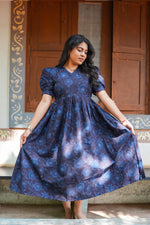 New Mangai Cotton Feeding MAXI Soft & Smooth Cotton | Invisible Vertical Feeding Zipper | Side Pockets | Back Adjustable Tie Rope |Casual & Maternity Wear (JFM)