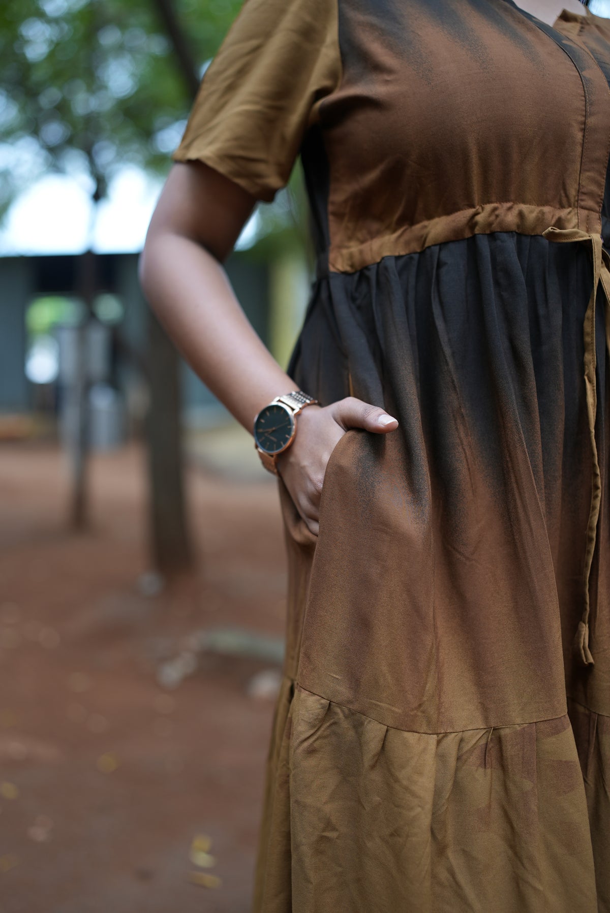 Stylish Arrivals Rayon Gathering Frock Model Night Gown's | Front Adjustable Gathering Style Rope | Puff Sleeve | Trending Collection's for Stylish Women's (FKG)