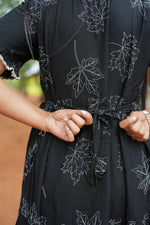 Mangai 3 Layer Flared Frock Model Nighties Soft and Smooth Premium Quality Rayon Material , Fancy Frilled Sleeve, Side Pocket , Back tie Rope , Stylish Collection's for Trendy Women's (MRK)