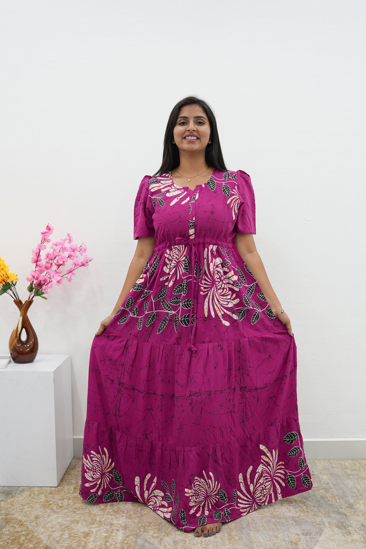 Full Frock Model Nighties Online