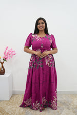 Stylish Arrivals Rayon Gathering Frock Model Night Gown's | Front Adjustable Gathering Style Rope | Puff Sleeve | Trending Collection's for Stylish Women's (FKG)