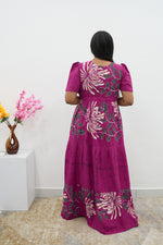 Stylish Arrivals Rayon Gathering Frock Model Night Gown's | Front Adjustable Gathering Style Rope | Puff Sleeve | Trending Collection's for Stylish Women's (FKG)