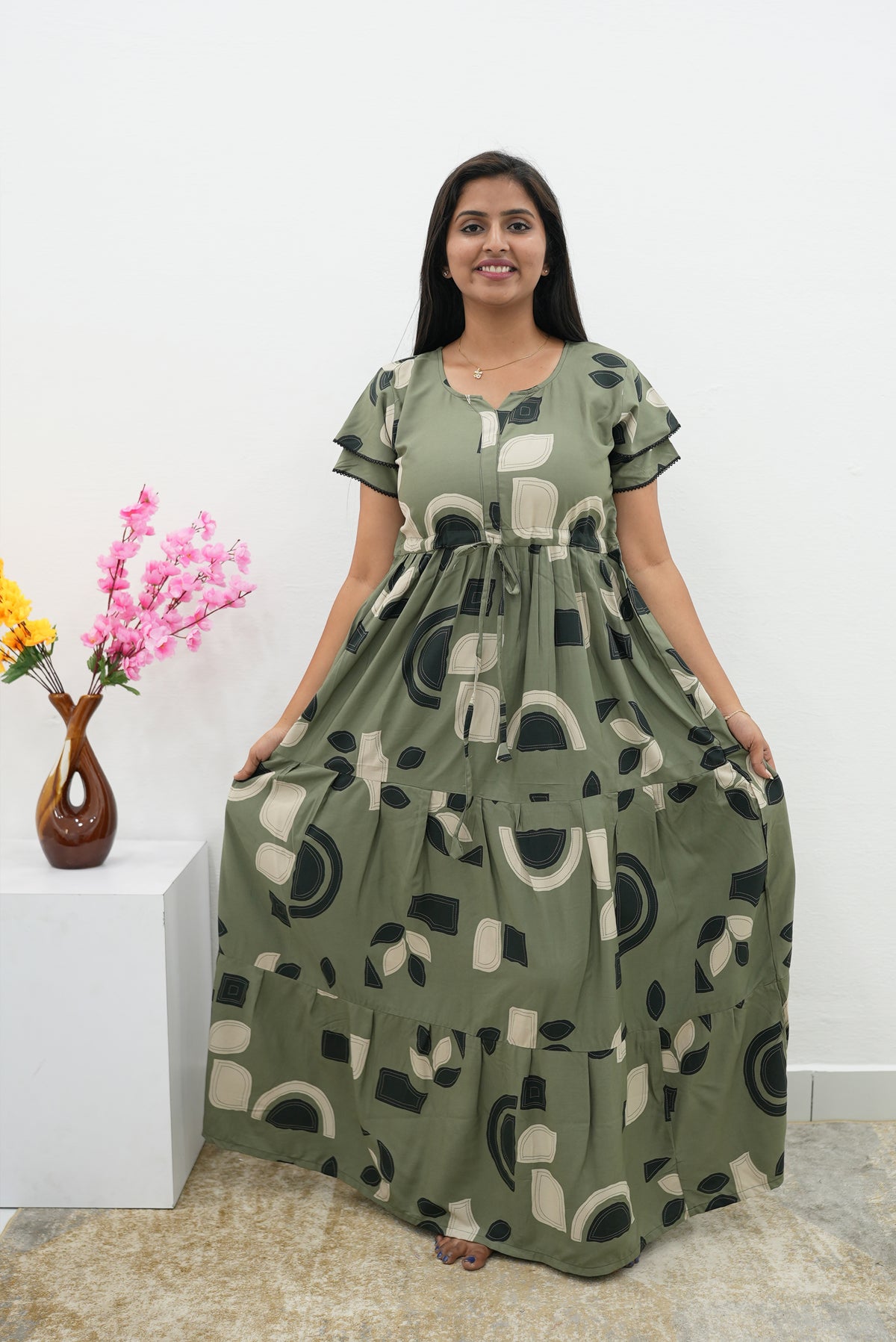 Full Frock Model Nighties Shop Online