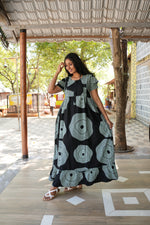 MANGAI Rayon Frock Nighties | Front Open Lengthy Zipper Comforts Feeding | Fancy Double Layered Sleeve's | Post & Pre Pregnancy's and Casual Wear | Side Pocket |Versatile Rayon Frock Night Gown's for Stylish Women's (RFF)