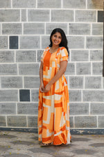 MANGAI Rayon Frock Nighties | Front Open Lengthy Zipper Comforts Feeding | Fancy Double Layered Sleeve's | Post & Pre Pregnancy's and Casual Wear | Side Pocket |Versatile Rayon Frock Night Gown's for Stylish Women's (RFF)