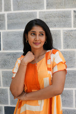 MANGAI Rayon Frock Nighties | Front Open Lengthy Zipper Comforts Feeding | Fancy Double Layered Sleeve's | Post & Pre Pregnancy's and Casual Wear | Side Pocket |Versatile Rayon Frock Night Gown's for Stylish Women's (RFF)