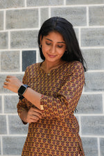 MANGAI Premium Cotton Printed Night Suits | Stylish Print's All Over | Top & Bottom Set | 3/4 Sleeve | Trendy Night Suits for Stylish Women's (TPS-3/4)