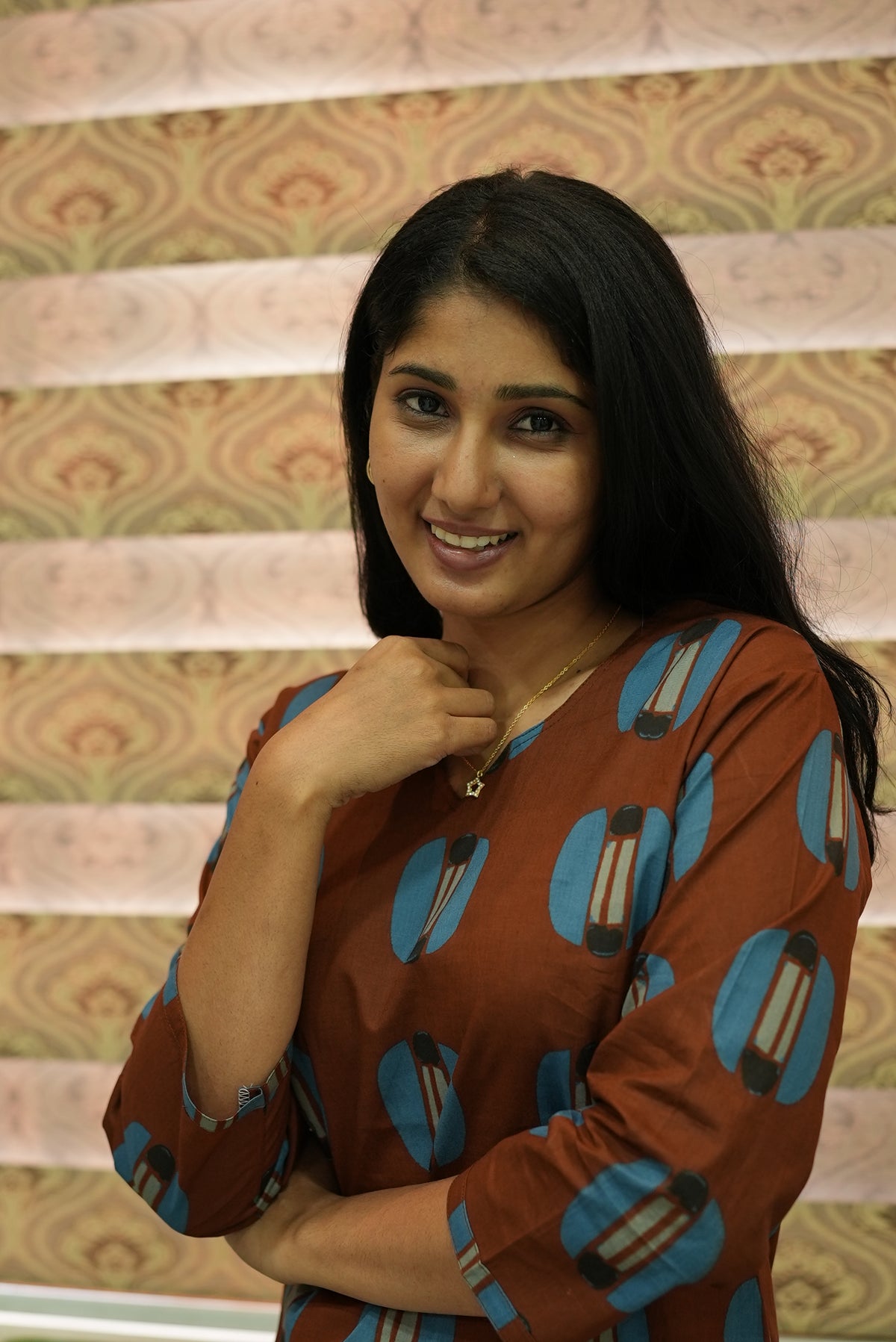 MANGAI Premium Cotton Printed Night Suits | Stylish Print's All Over | Top & Bottom Set | 3/4 Sleeve | Trendy Night Suits for Stylish Women's (TPS-3/4)