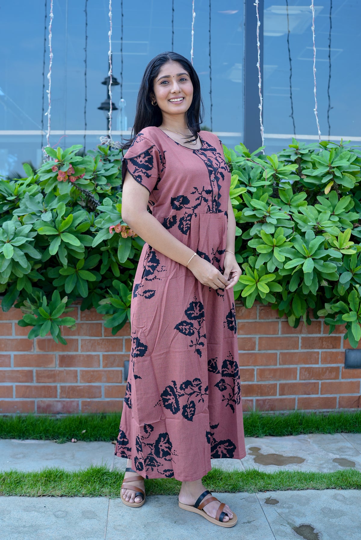 Alpine KURTHI Style Nighties| FancySleeve | Zipless Model | Updated Collection's for Stylish Women AK (H/S)