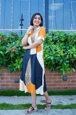 MANGAI Premium Rayon Collar MAXI Nighty for Women | Long Sleeve Stylish Nightwear for Women and Teenager | Perfect Stylish Nightwear (MCM)