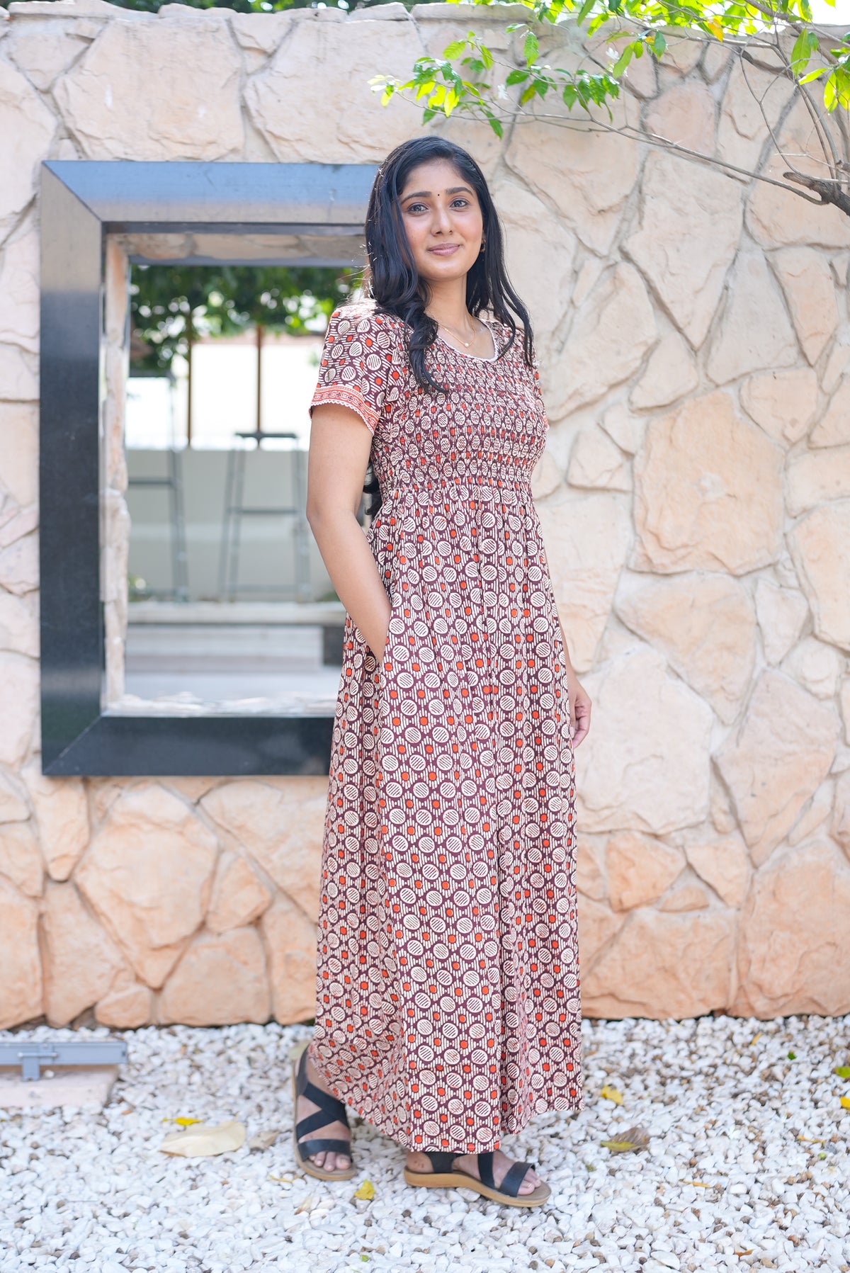 Soft Cotton Stretchable Smocking Nighties for New Arrivals | Daily Comforts & Light Weighted Elastic Nighties| Smocking Nightgown for Trendy Women's (SCT)