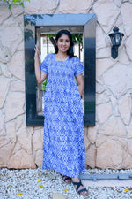 Soft Cotton Stretchable Smocking Nighties for New Arrivals | Daily Comforts & Light Weighted Elastic Nighties| Smocking Nightgown for Trendy Women's (SCT)