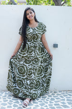 Stylish Alpine 3 Layer Frock Model Nighties| Fancy Sleeves & Neck Pattern| Side Pocket with Back Tie Rope | Perfect Nightwear Trendy Women's (AFK)