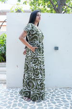 Stylish Alpine 3 Layer Frock Model Nighties| Fancy Sleeves & Neck Pattern| Side Pocket with Back Tie Rope | Perfect Nightwear Trendy Women's (AFK)