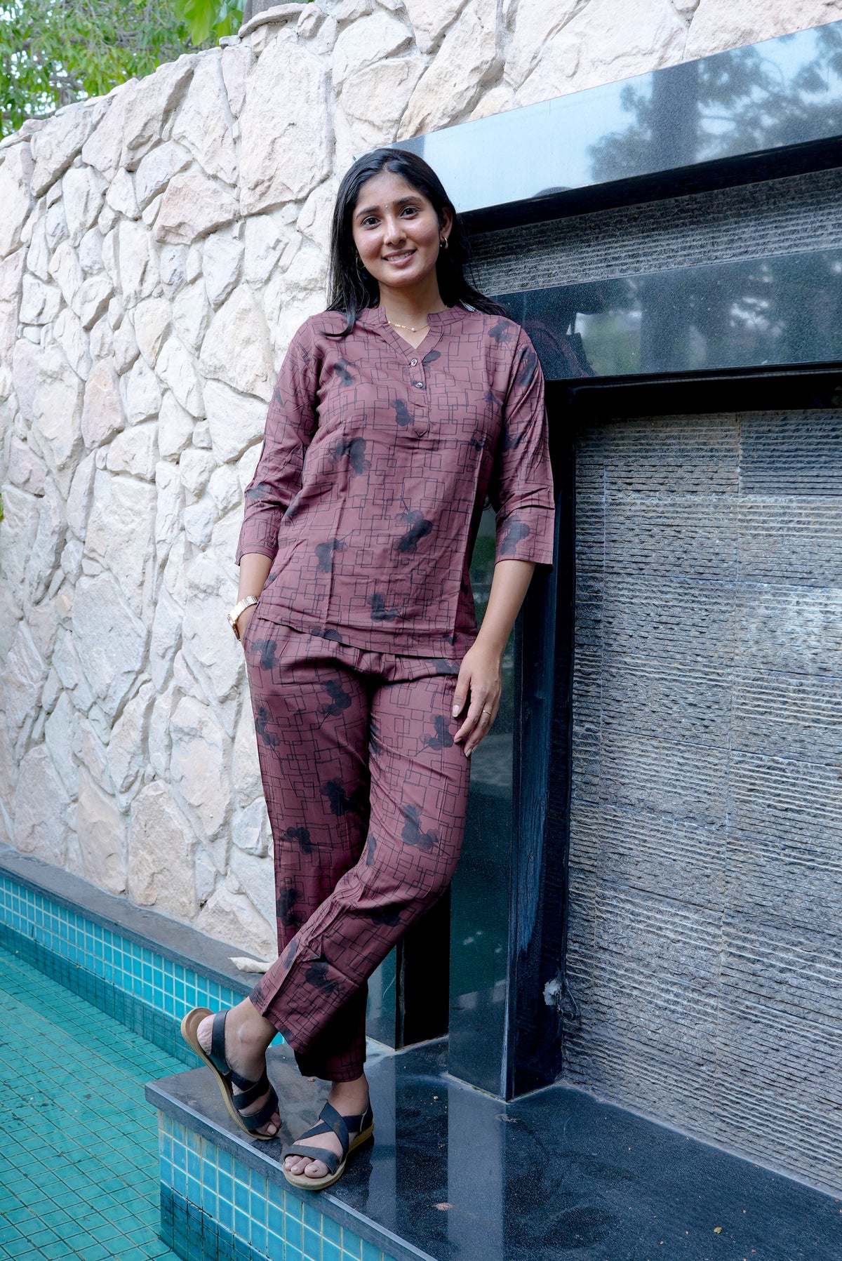 Printed Stylish Night Suits Online
