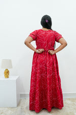 Stylish Alpine 3 Layer Frock Model Nighties| Fancy Sleeves & Neck Pattern| Side Pocket with Back Tie Rope | Perfect Nightwear Trendy Women's (AFK)