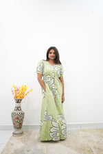 Stylish Arrivals Rayon Gathering Frock Model Night Gown's | Front Adjustable Gathering Style Rope | Puff Sleeve | Trending Collection's for Stylish Women's (FKG)