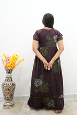 MANGAI Rayon Frock Nighties | Front Open Lengthy Zipper Comforts Feeding | Fancy Double Layered Sleeve's | Post & Pre Pregnancy's and Casual Wear | Side Pocket |Versatile Rayon Frock Night Gown's for Stylish Women's (RFF)