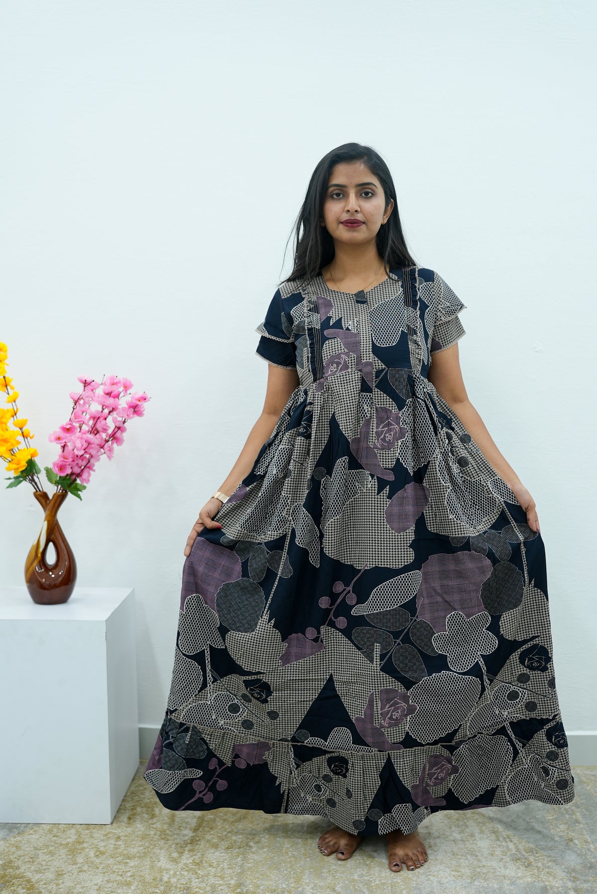 Rayon Maternity Frock Nighties Online