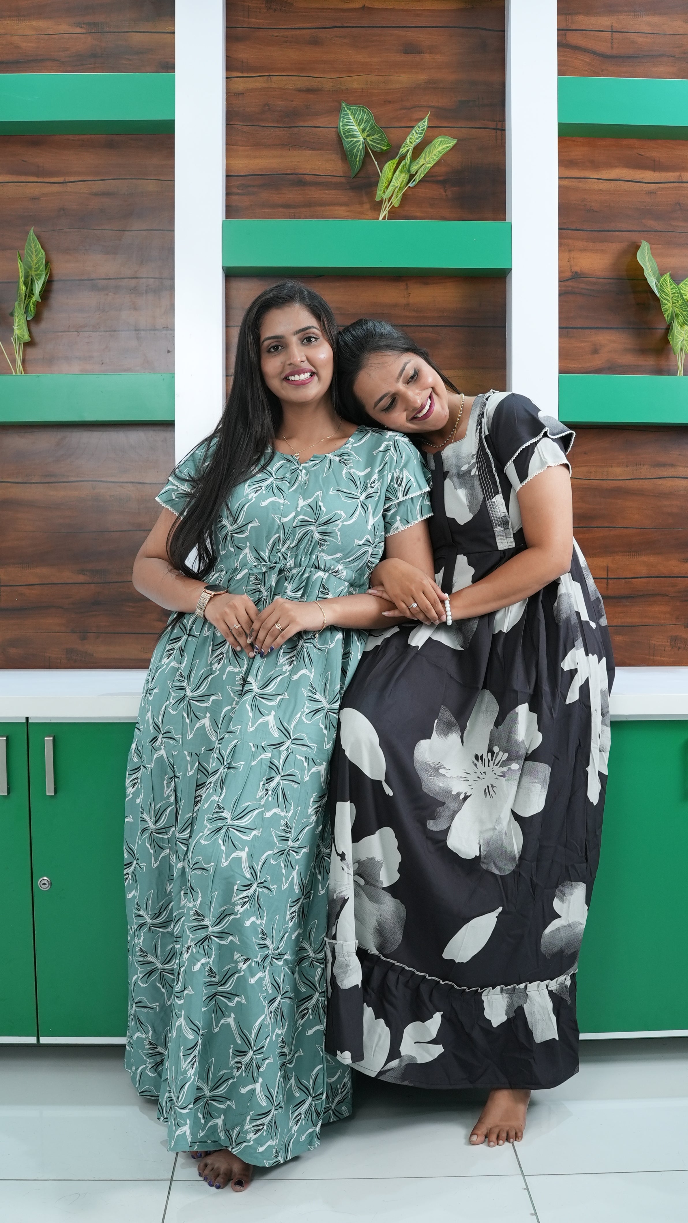 Rayon Maternity Frock Nighties Online | Mangai Nighties Rayon Maternity Frock Nighties Online | Mangai Nighties
