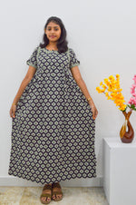 Cotton FROCK Model Casual Wear Nighties | Stylish Pleated Frock Style | Multipurpose Nighties | Pregnancy Wear | Pleated Model | Stylish Nighties for Stylish Women (MW)