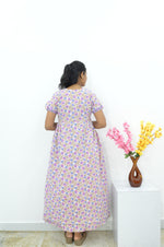 Cotton FROCK Model Casual Wear Nighties | Stylish Pleated Frock Style | Multipurpose Nighties | Pregnancy Wear | Pleated Model | Stylish Nighties for Stylish Women (PWC)