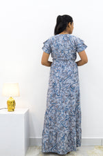 Stylish Arrivals Alpine Gathering Frock Model Night Gown's | Front Adjustable Gathering Style Rope Rope | Puff Sleeve | Trending Collection's for Stylish Women's (GFF)