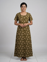Cotton FROCK Model Casual Wear Nighties | Stylish Pleated Frock Style | Multipurpose Nighties | Pregnancy Wear | Pleated Model | Stylish Nighties for Stylish Women (PWC)