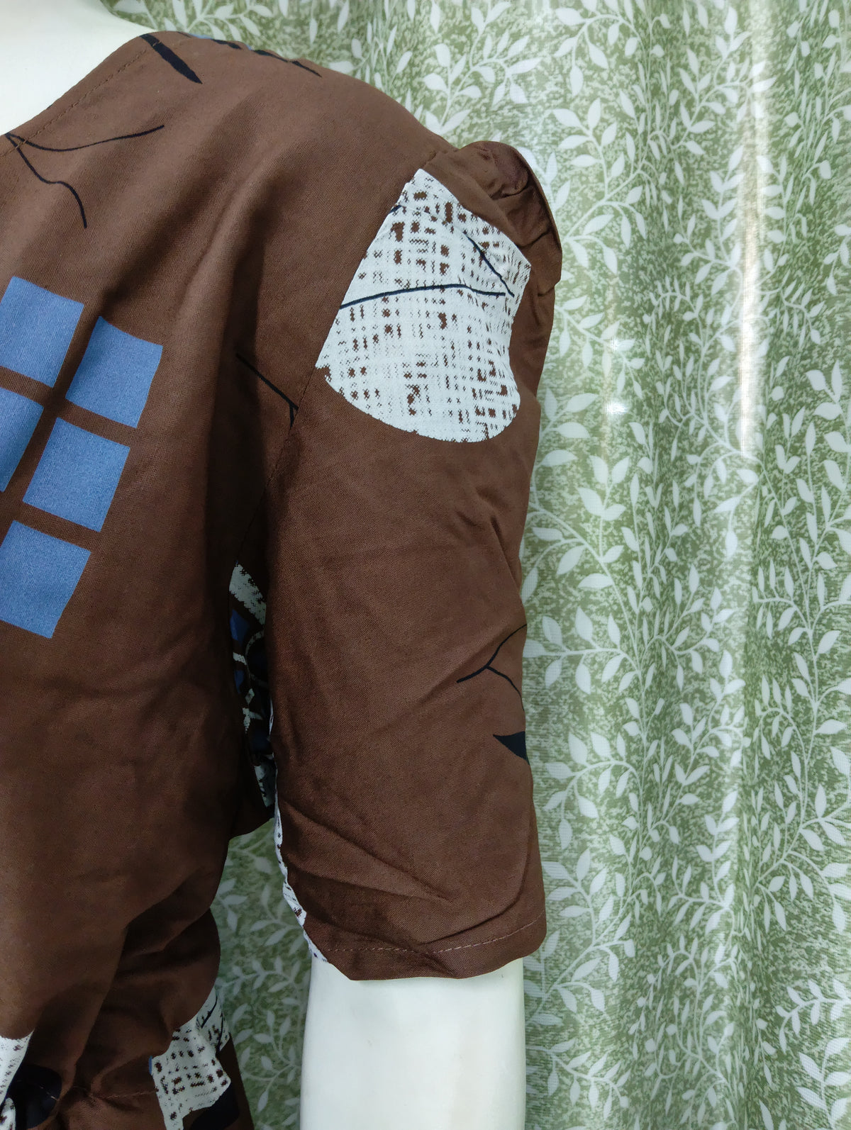 Stylish Arrivals Rayon Gathering Frock Model Night Gown's | Front Adjustable Gathering Style Rope Rope | Puff Sleeve | Trending Collection's for Stylish Women's (FKG)