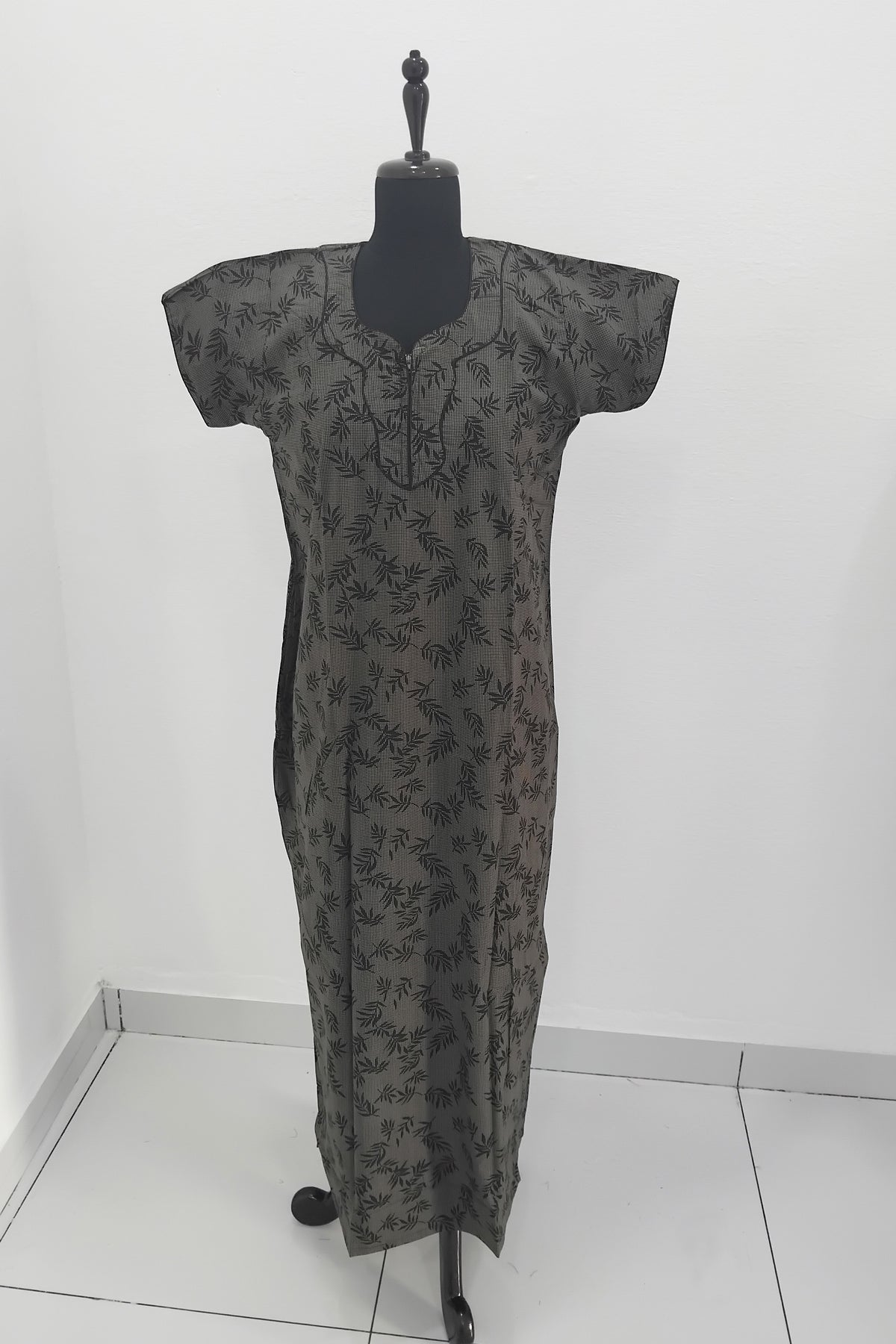 MANGAI New Regular Fit Cotton Printed Nighties - All Over Printed Stylish Nightwear for Stylish Women | Side Cut Pocket | Beautiful Nighties for Stylish Women's | Colorful Printed Cotton Nighties (MPL)