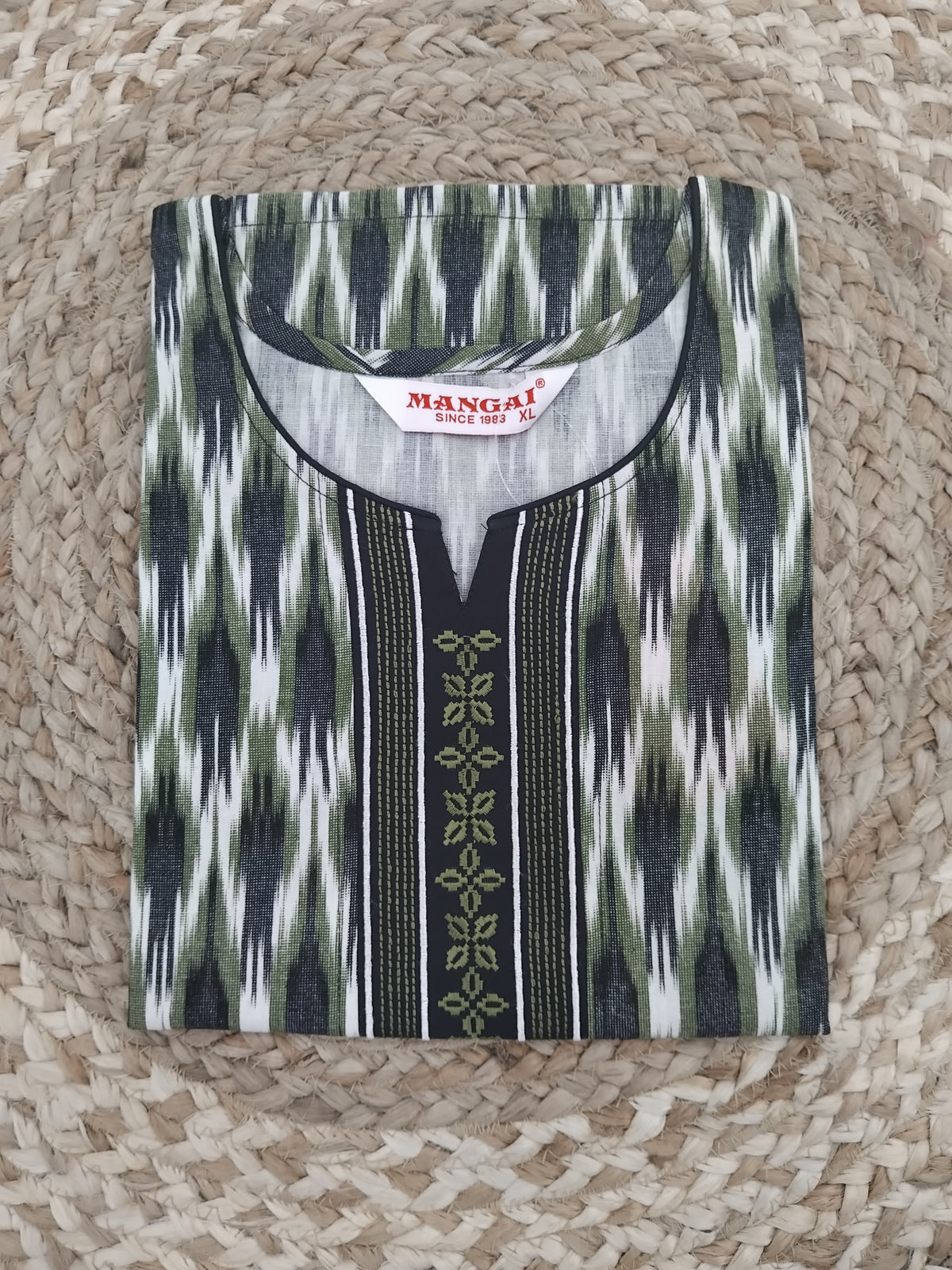 MANGAI Daily Wear Casual Comfort Fit Cotton Printed Nighties | Zipless Closed Model |Summer Arrival's for Trendy Women's (PPL COMBO)