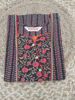 MANGAI Daily Wear Casual Comfort Fit Cotton Printed Nighties | Zipless Closed Model |Summer Arrival's for Trendy Women's (PPL COMBO)