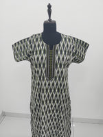 MANGAI Daily Wear Casual Comfort Fit Cotton Printed Nighties | Zipless Closed Model |Summer Arrival's for Trendy Women's (PPL COMBO)