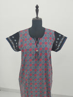 MANGAI Daily Wear Casual Comfort Fit Cotton Printed Nighties | Zipless Closed Model |Summer Arrival's for Trendy Women's (PPL COMBO)