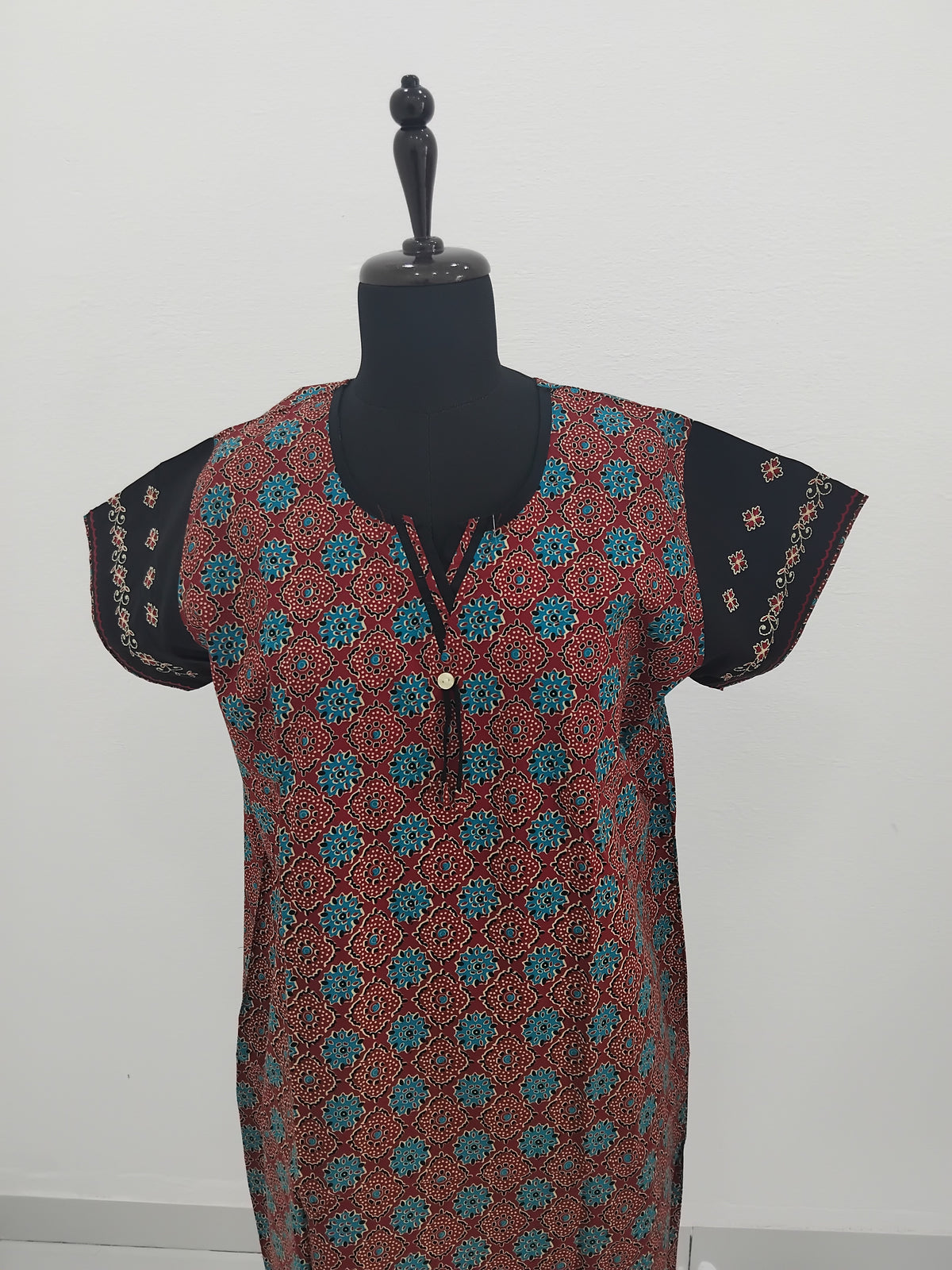 MANGAI Daily Wear Casual Comfort Fit Cotton Printed Nighties | Zipless Closed Model |Summer Arrival's for Trendy Women's (PPL COMBO)