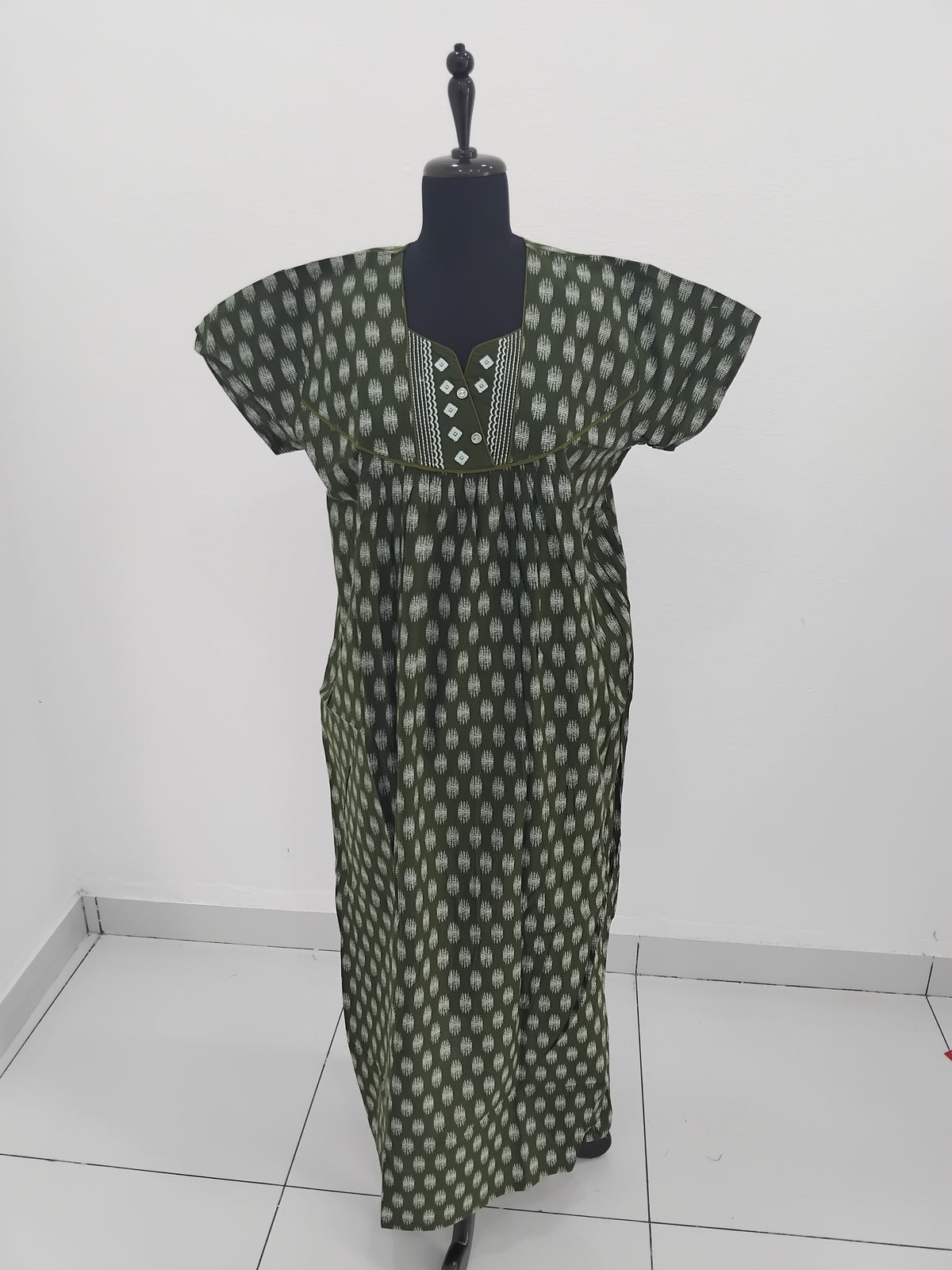 MANGAI Daily Wear Casual Comfort Fit Cotton Printed Nighties | Zipless Closed Model |Summer Arrival's for Trendy Women's (PPL COMBO)