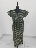 MANGAI Daily Wear Casual Comfort Fit Cotton Printed Nighties | Zipless Closed Model |Summer Arrival's for Trendy Women's (PPL COMBO)