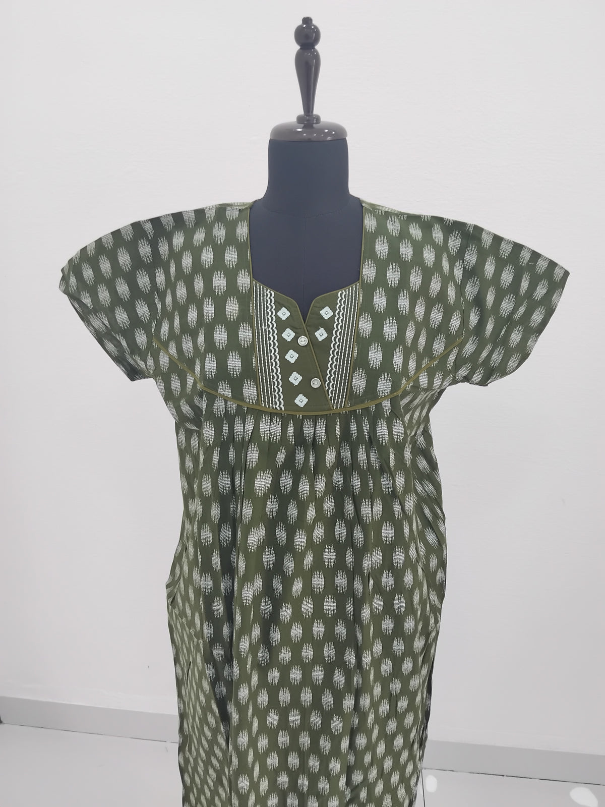 MANGAI Daily Wear Casual Comfort Fit Cotton Printed Nighties | Zipless Closed Model |Summer Arrival's for Trendy Women's (PPL COMBO)