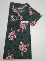 MANGAI Premium Cotton 60Inch Nighties - Fancy Neck | With Side Pocket | Shrinkage Free Nighties | Stylish Collection's for Trendy Women's - (60IN-FFN)