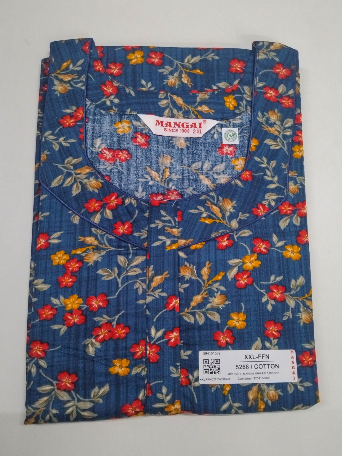 Premium Cotton 60Inch Nighties