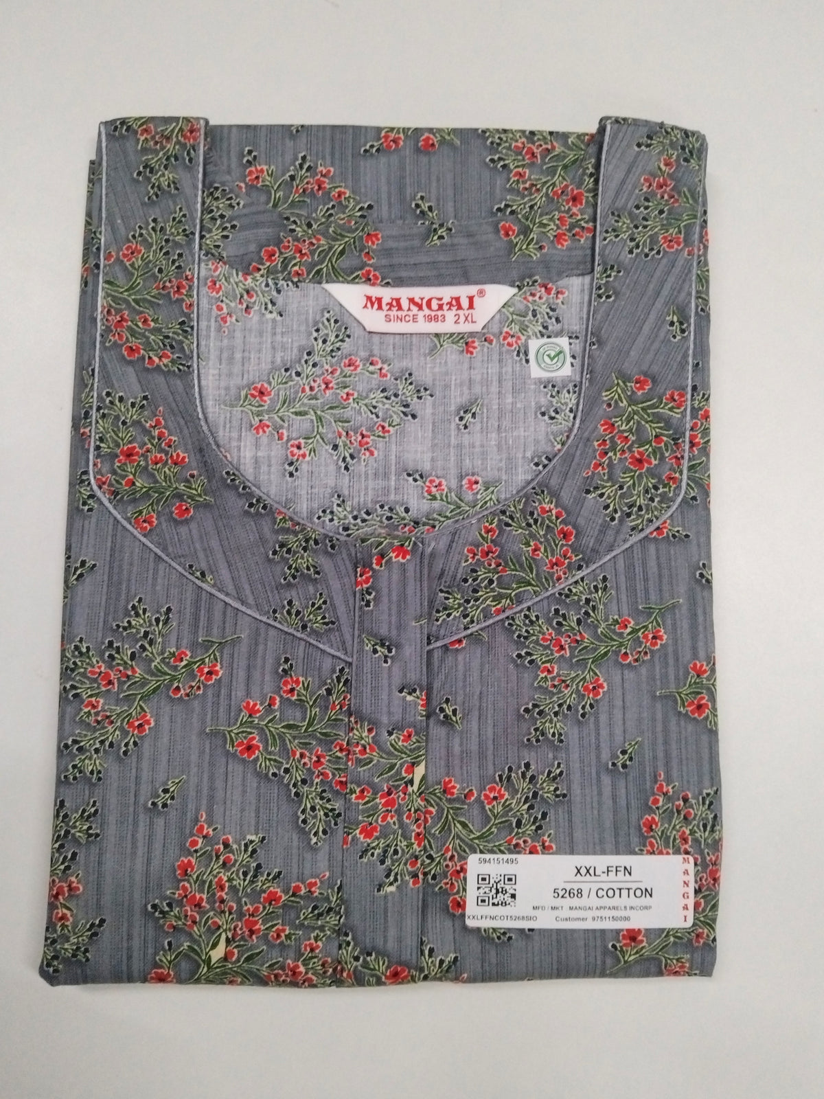 Premium Cotton 60Inch Nighties