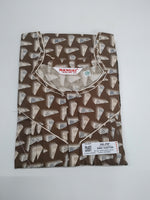 MANGAI Cotton Straight Zip Feeding Nighty |Post Pregnancy | Comfort and Style | Pleated Model | Soft Cotton Feeding Nighties (PSF)