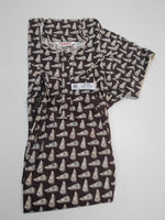 MANGAI Cotton Straight Zip Feeding Nighty |Post Pregnancy | Comfort and Style | Pleated Model | Soft Cotton Feeding Nighties (PSF)