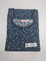 MANGAI Cotton Straight Zip Feeding Nighty |Post Pregnancy | Comfort and Style | Pleated Model | Soft Cotton Feeding Nighties (PSF)