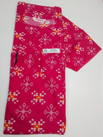 MANGAI Cotton Straight Zip Feeding Nighty |Post Pregnancy | Comfort and Style | Pleated Model | Soft Cotton Feeding Nighties (PSF)