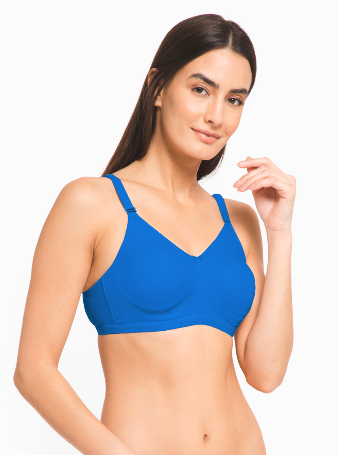 AUSM Willow - Padded Brassiere | Molded Cup for High Coverage | Soft Padded for Superior Comfort | Suitable for T-Shirt & Western Wear (WILLOW)